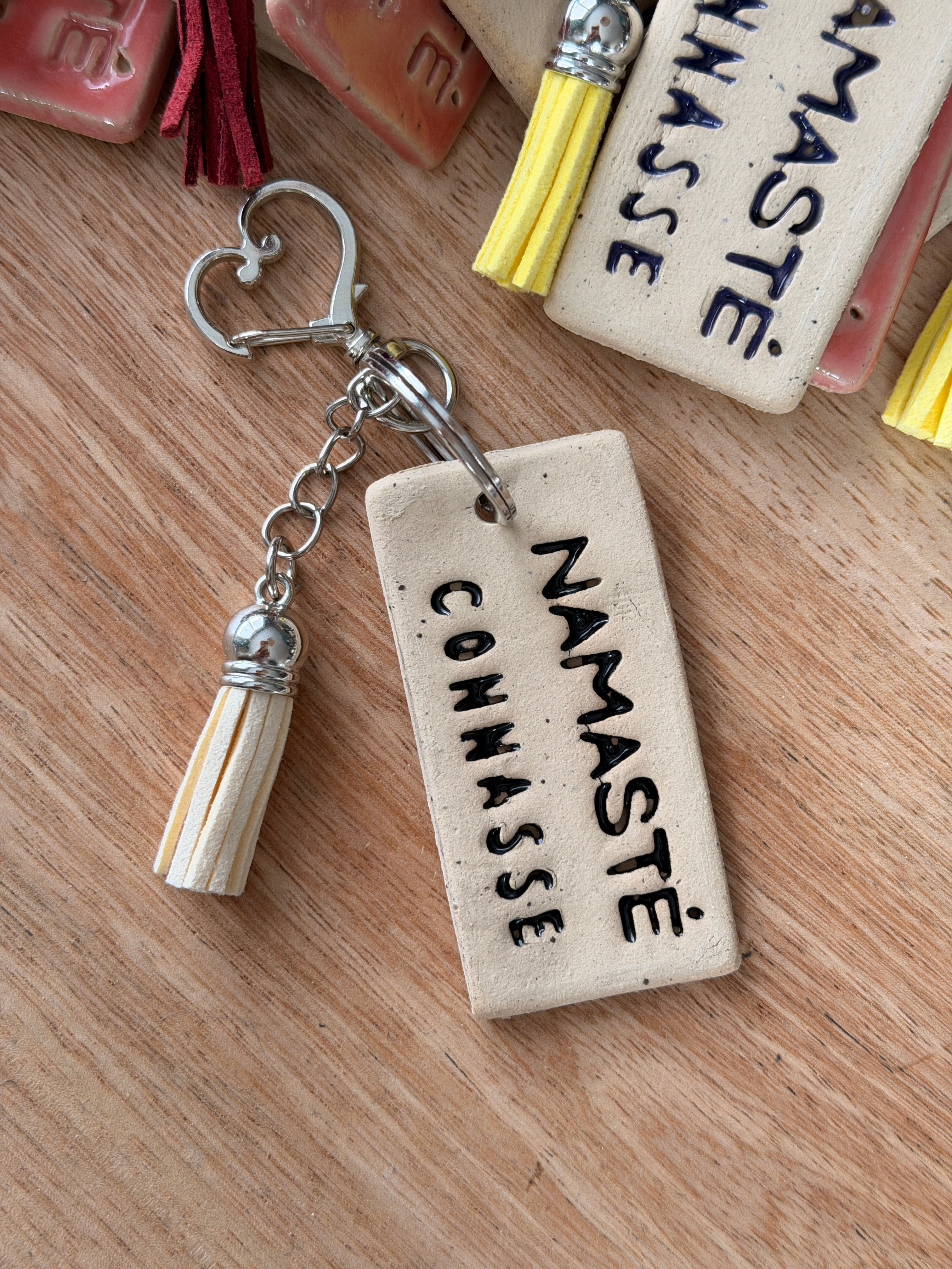 Porte-clé Namasté Connasse