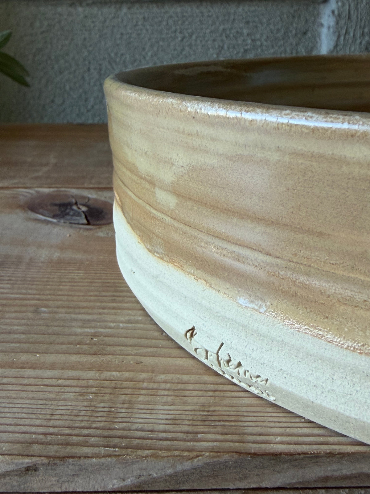 Saladier / plat de service en grès – 25 cm