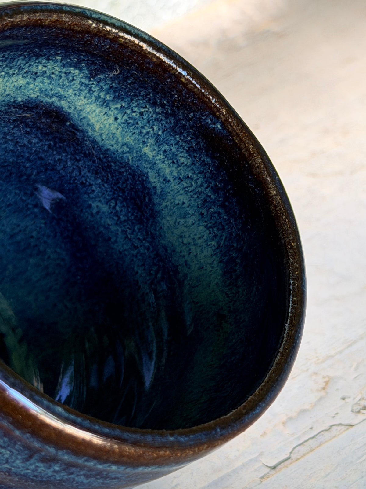 Tasse à café en grès